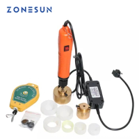 ZONESN Hand-held bottles Electric Capper Alcohol Hydrogen Peroxide bottle locking machine capping machine packaging equipment