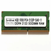 SureSdram DDR4 RAM 4GB 2133 Laptop Memory 4GB 1RX8 PC4-2133P-11 DDR4 Full compatible ram