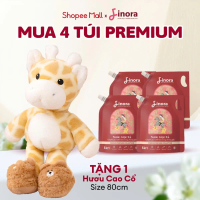 Combo nước giặt Finora phiên bản Premium 1 Lít + Tặng Hươu Khổng Lồ - Nước giặt hương nước hoa ca
