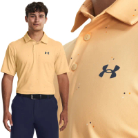 【UNDER ARMOUR】UA官方直營 男 Performance 3.0 條紋短POLO_1377376-490(藍)