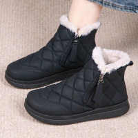 JIFANPAUL | Fur Lined Waterproof Anti-Slip Winter Snow Boots