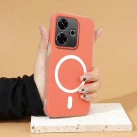 Ốp lưng TPU mờ với vòng nam châm cho XiaoMi Redmi 13X, 13C 5G, 13 4G và POCO M6 5G/M6 4G, màu bánh k