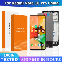 6.6'' AAA Quality For Xiaomi Redmi Note 10 Pro 5G lcd display Touch Screen Digitizer For Redmi note 10Pro Display China version