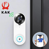 Kak Wiress Wifi Video Doorbell Camera Smart Door Viewer
