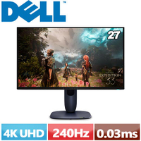 DELL 27型 Alienware AW2725Q-3Y 4K QD-OLED 遊戲專用顯示器  限量送無線滑鼠