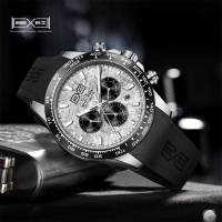 BEXEI 貝克斯 魅影系列多功能藍寶石錶面自動機械錶-9118(休閒紳士典雅機械錶)