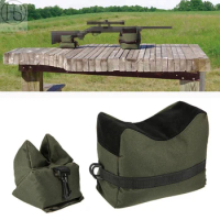 Portable sniper gun accessories Front and rear rifle target tactical desktop shooting bag Rifle gun shooting rest bag support ki