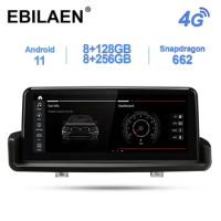 EBILAEN Car Multimedia Player for BMW E90 E91 E92 E93 Android 11.0 Autoradio Navigation 10.25' Headunit Screen Idrive Carplay