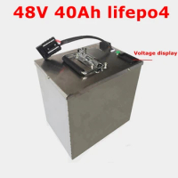 FS 48V 40Ah Lifepo4 lithium battery BMS for 1000w 2000w Scooter bike tricycle boat backup power + 5A charger