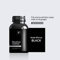 SHOESLAB - Pewarna Pakaian Wantex 150gr Permanen | Kain Cotton, Chino, Denim, Hoodie Hitam