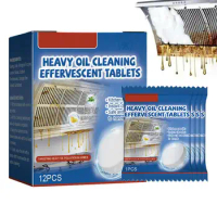 Kitchen Degreaser Cleaner Kitchen Tablet Foam Degreaser Portable Heavy Oil Stain Tablet Cleaner For Kitchen Oil Grease