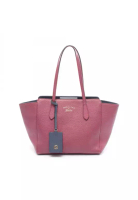 Gucci Pre-Loved Gucci swing Shoulder bag tote bag leather Pink purple Blue gray