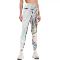 Yolandi Visser Leggings Women's push up sports woman gym gym's sportswear Womens Leggings