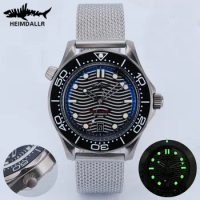 Heimdallr Men's Titanium Sea Ghost NTTD Diver Watch Sapphire NH35 Automatic Movement Mechanical Watch 200m Waterproof Retro Lume