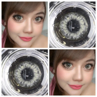 คอนแทคเลนส์ รุ่น Mini Majestic / Mini DNA สีเทา/ตาล มีค่าสายตา (0.00)-(-6.50)