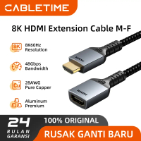 CABLETIME Kabel HDMI Extension 2.1 8K 4K Perpanjangan Male to Female