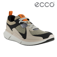 ECCO BIOM 2.2 M 健步透氣織物休閒運動鞋 男鞋 黑色/石灰色/沙色