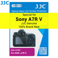 JJC A7R5 Screen Protector for Sony A7R V Tempered Glass 2.5D Round Edges LCD Screen Cover for Sony A7R5 Alpha 7RV Accessories