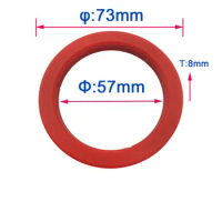 E61 Group Head Gasket Silicone Gasket Gaggia Classic Gasket E61 Gasket 8.0mm thick Coffee Machine Accessories