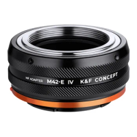 K&amp;F Concept M42-E IV PRO M42 Mount Lens to Sony E FE Mount Camera Adapter Ring for Sony A6400 A7M3 A7R3 A7M4 A7R4