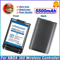 5500mAh For Xbox 360 Game Controller Battery Pack For Xbox 360 Wireless Controller Batteries ~In Stock