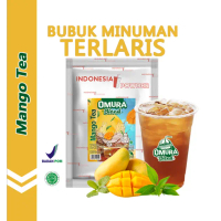 Bubuk Minuman Halal Rasa Mango Squash 1KG Merk Omura Blend