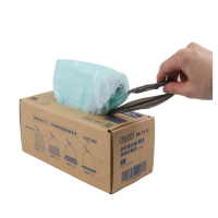 【FILUX 飛力士】盒裝40抽 拉繩單抽環保集紙防塵垃圾袋 B-060 大(防塵垃圾袋)