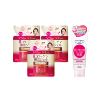 【KOSE 極上活妍】特濃彈力保濕凝霜EX補充包90g-3入(抗皺升級/超水潤×除皺保溼/淡化細紋)