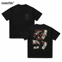Free Gift [S-3XL] Baju T-shirt Lelaki Perempuan 200gsm Kain Polyester Sejuk Lembut Selesa Heavy Poly