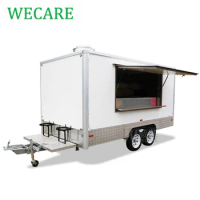 WECARE Commercial Smoothie Taco Trucks Burger Van Mobile Catering Food Trailer for Sale