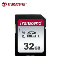 【Transcend 創見】32GB 300S SDHC UHS-I U1 記憶卡【三井3C】