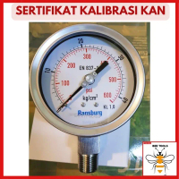 Pressure Gauge RWS 2410A Ransburg 4\ Liquid Manometer Kalibrasi KAN"