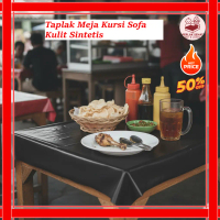 Taplak Meja Kursi Sofa Kain Kulit Sintetis Imitasi Polos Spon Kualitas Import Tebal Murah 50 cm x 13