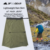 3F UL GEAR Cycling Camping Hiking Fishing Rain Pants Raincoat Outdoor Multifunctional Lightweight Waterproof Rain Skirt 98g/108g