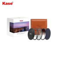 Kase Wolverine Magnetic Professional Filter Kit contain ( CPL + ND1000 + GND0.9 + Lens Cap+filter bag ) Photography suit