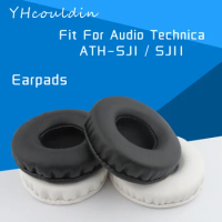 YHcouldin Earpads For Audio Technica SJ11 SJ1 ATH-SJ1 ATH-SJ11 Headphone Accessaries Replacement Leather