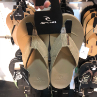 SANDAL PRIA RIP CURL ORIGINAL SOFT SAND LEATHER OPE TOE TAN