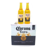 1 Bộ 1:12 búp bê thu nhỏ Corona bia trường hợp ô hình DIY Kid đồ chơi phụ kiện mô phỏm cuộc sống cản
