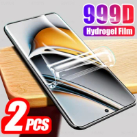 For Realme 11 Pro+ 5G Hydrogel Film 2Pcs Screen Protector Realme11 Pro Plus Realme11Pro Realmi 11Pro Protective Films Not Glass