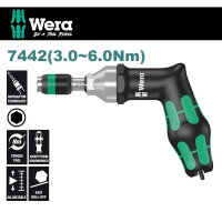 【Wera】1/4槍型可調式扭力起子3.0-6.0Nm(7442)