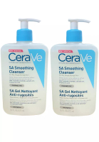 CeraVe SA Smoothing Cleanser 2x473 ml
