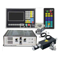 SF2100C CNC 2-axis plasma controller kit F1621+SF-RF06A+JYKB-100-DC24V-T3 anti-collision fixture 20mm-35mm, 2 grounding switches