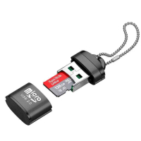 Mini Card Reader Micro SD - TF57 Alat Aluminium