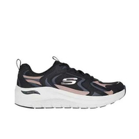 Sepatu Sneakers Wanita Skechers Skechers Sport Arch Fit 2.0 Vintage Luxe Black Original 150332BKR 37