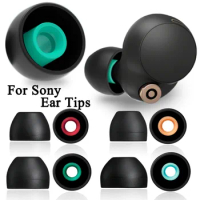 For Sony XBA MDR WF Ear Tips Replacement Earbuds Tip for Sony WF-1000XM5 1000XM4 1000XM3 in-Ear Silicone Earphone Caps Ear Pads