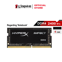 หน่วยความจำแล็ปท็อป, Kingston, HyperX, Impact ValueRAM, 4GB, 2400MHz DDR4, 2Rx8, 1.2V, SODIMM