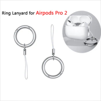 1/2/3PCS Anti-lost Ring Lanyard for Airpods Pro 2 , High Quality Metal Incase Hang Rope for iPhone Earphone Pro 2nd Generation