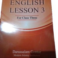 English Lesson 3 For Class Three KMI Gontor