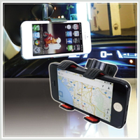車用吸盤手機架-雙夾 加寬版手機夾 車用手機架 二用手機架 真空吸盤手機架 GPS導航 桌用手機架