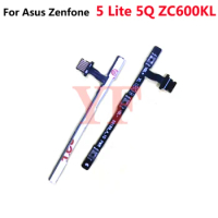 For Asus ZenFone 5 Lite GO 5Q ZC600K 4 Selfie Pro ZD552KL A502CG A500CG ZC500TG Power Volume On Off Button Key Flex Cable